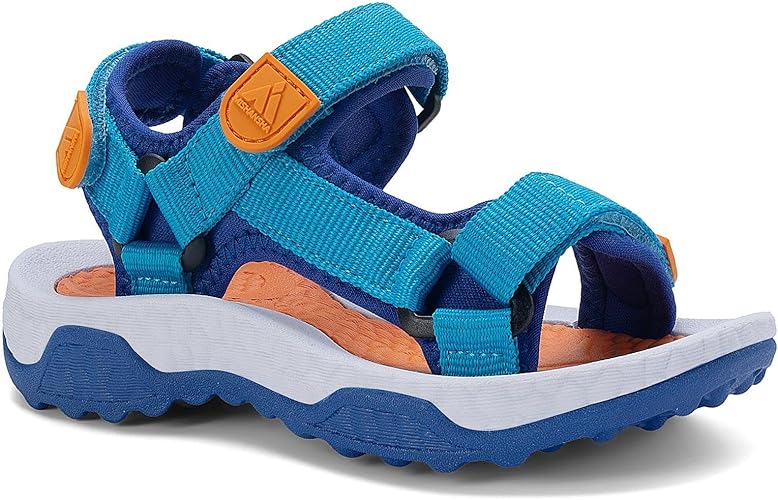 Mishansha Toddler Boys Girls Sandals with Adjustable Straps Open-Toe Kids Outdoor Sport Hiking Water Sandals for Little/Big Kid