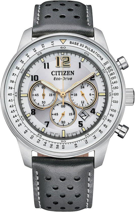 Citizen Men's Eco-Drive Weekender Garrison Field Watch | Stainless Steel Black Dial 43mm