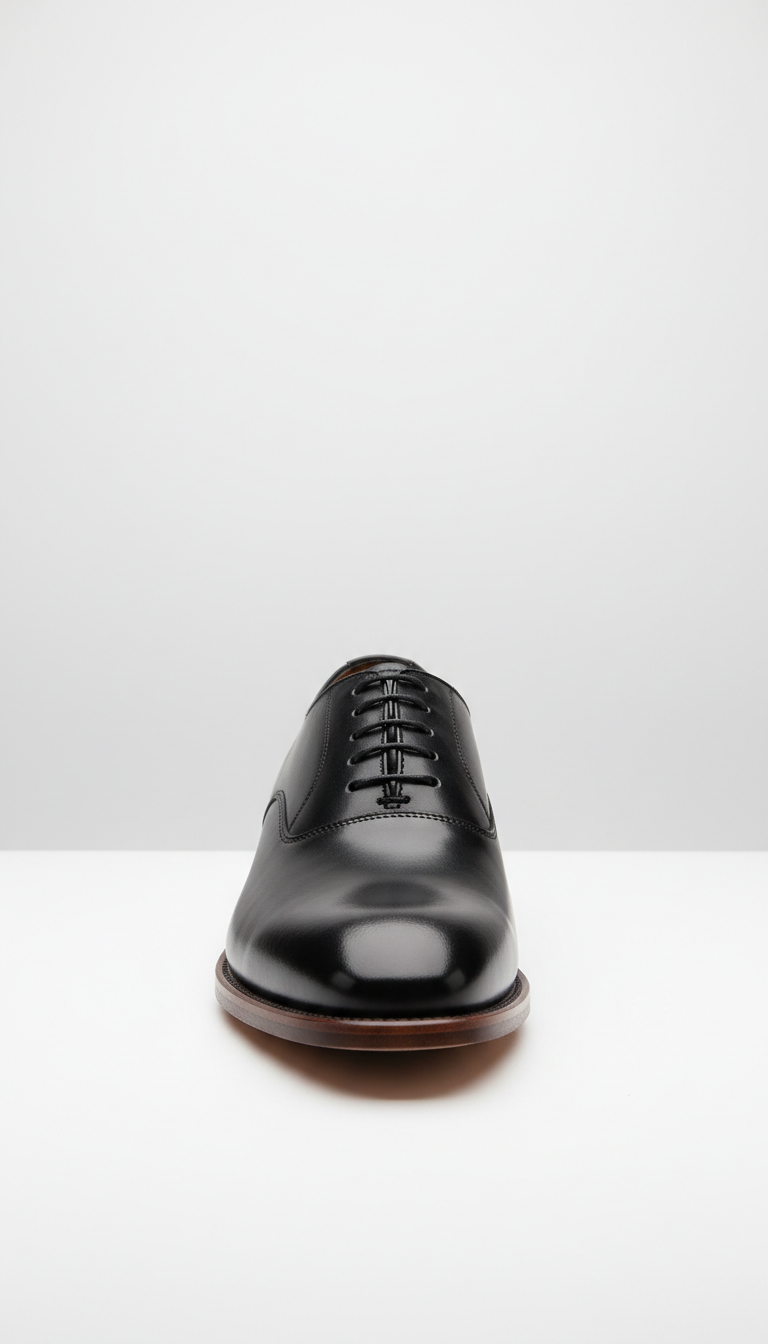 Obsidian Leather Oxford