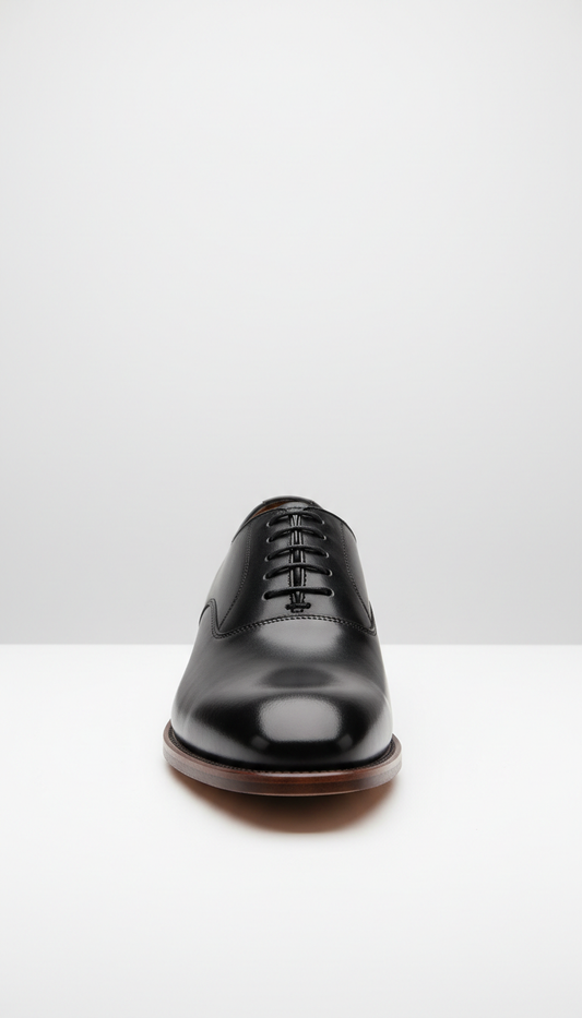 Obsidian Leather Oxford