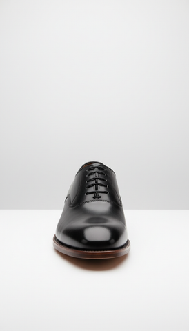 Obsidian Leather Oxford
