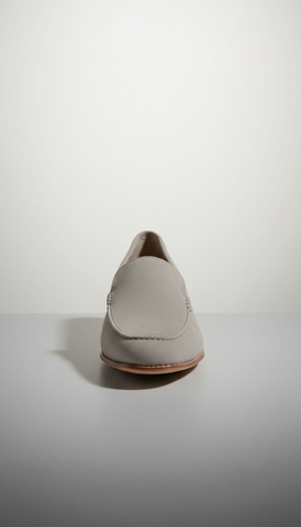 Mist Grey Suede Loafer
