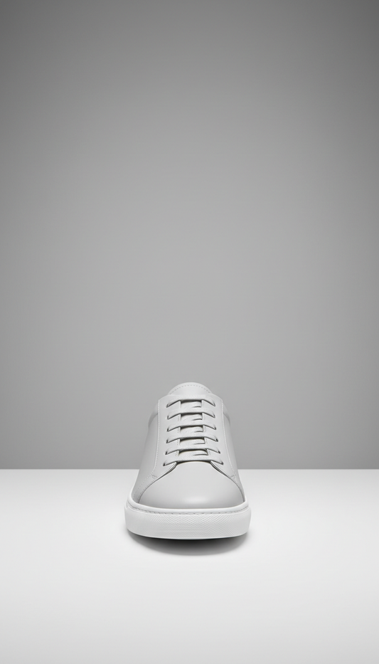 Pale Silver Minimalist Sneaker