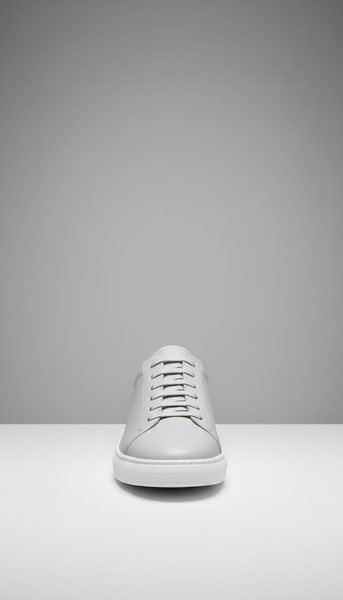Pale Silver Minimalist Sneaker