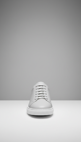 Pale Silver Minimalist Sneaker