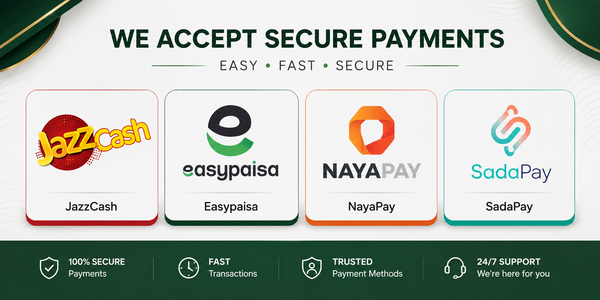 Accepted payment methods